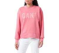 GANT Damen D1 Logo C-Neck Sweat Sweatshirt, Blush PINK, M