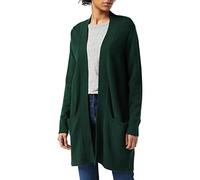 GANT Damen D1. Long Wool Cardigan Strickjacke, Tartan Green, L