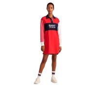 GANT Damen D1. Retro Shield Rugger Dress Kleid, Bright RED, M