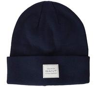 GANT Damen D1. SOLID Logo HAT Ohrenschützer, Marine, Einheitsgröße