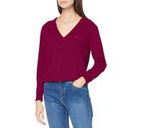 GANT Damen D1. Superfine Lambswool V-Neck Pullover, Orchid Purple, XL