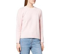 GANT Damen D2. Lambswool Cable C-Neck Pullover, Light PINK, M