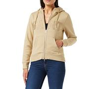 GANT Damen D2 Logo Zip Hoodie Kapuzenpullover, Dark Khaki, XL