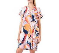 GANT Damen D2. Paisley Tunic Kleid, Geranium PINK, 32