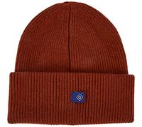 GANT Damen D2. Rib Knit Beanie M tze, DARK OCHRE, Einheitsgröße EU