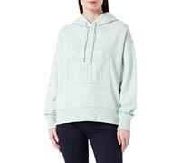 GANT Damen D2. Tonal EMB Quadrat Hoodie Kapuzenpullover, Porcelain Green, XXL