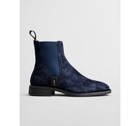 Gant Chelsea Boots aus Leder mit Label-Detail Modell 'Fayy' in Marine, Größe 40