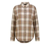 Gant Damen Flanellbluse aus Baumwolle und Viskose, offwhite, Gr. 34