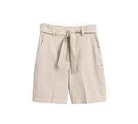 GANT Damen Fluid Shorts mit Bindegürtel, Größe:36, Farbe:DesertBeige(221)