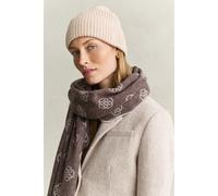 GANT Damen Gerippte Beanie aus Woll-Kaschmir-Mix (ONE SIZE) LIGHT BEIGE MELANGE