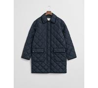 GANT Damen Gesteppter Mantel mit Cordbesatz (XXL) EVENING Blau