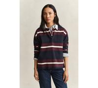 GANT Damen Gestreifter Heavy Rugger (S) EVENING Blau