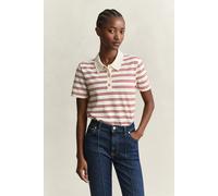 GANT Damen Gestreiftes Piqué-Poloshirt (XS) CREAM
