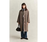 GANT Damen Gewachster Kurzmantel (XXL) FADED TAUPE