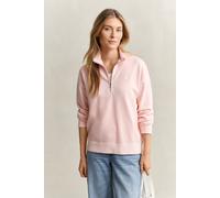 GANT Damen Gewaschenes Shield Sweatshirt mit Reißverschlusskragen (L) APRICOT Rosa
