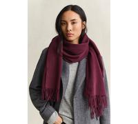 GANT Damen Gewebter Wollschal (ONE SIZE) DARKENED WINE