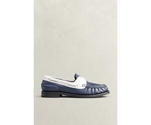GANT Damen Gracelyn Leder-Loafer (37) EVENING Blau