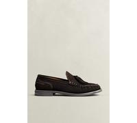 GANT Damen Gracelyn Loafer aus Veloursleder (42) WEATHERot Braun