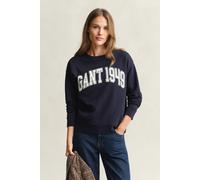Gant Damen Sweatshirt GRAPHIC C-NECK, marine, Gr. S