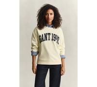 Gant Damen Sweatshirt GRAPHIC C-NECK, vanille, Gr. S