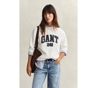 GANT Damen Graphic Rundhals-Sweatshirt (XL) EGGSHELL