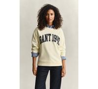 Gant Damen Sweatshirt GRAPHIC C-NECK, vanille, Gr. XXL