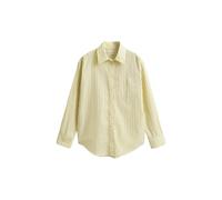 Gant Damen Hemdbluse aus Baumwolle Relaxed Fit, vanille, Gr. 40