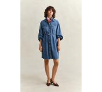 GANT Damen Hemdblusenkleid aus Denim (42) MID Blau ARCHIVE
