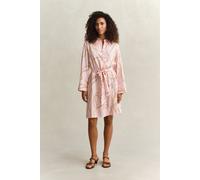 GANT Damen Hemdblusenkleid mit Gürtel (38) APRICOT Rosa