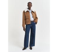 GANT Damen Jeans mit niedrigem Bund und weitem Bein (29) DARK Blau WORN IN