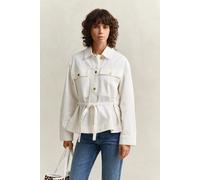 GANT Damen Jeansjacke zum Binden (M) EGGSHELL