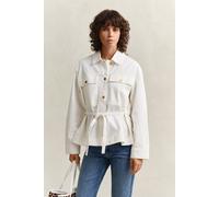 GANT Damen Jeansjacke zum Binden (XS) EGGSHELL