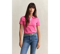 GANT Damen Kontrast Piqué Poloshirt (XS) BRIGHT FUSCHIA