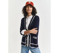 GANT Damen Kontrast Strickjacke (XS)