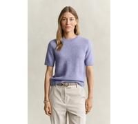 GANT Damen Kurzarmpullover aus Alpakawollgemisch (L) MISTY LAVENDER