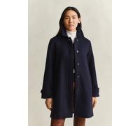 GANT Damen Kurzmantel aus Wollmischung (M) EVENING Blau