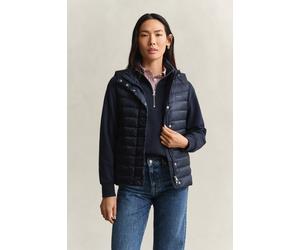 GANT Damen Leichte Daunenweste (L) EVENING Blau