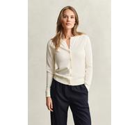 GANT Damen Leichte Rundhals-Strickjacke (XXL) CREAM