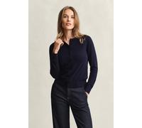 GANT Damen Leichte Rundhals-Strickjacke (XXL) EVENING Blau