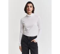 GANT Damen Leichter Rollkragenpullover aus Baumwolle (M) EGGSHELL