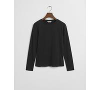 GANT Damen Leichtes Langarmshirt aus Baumwolle (XXL) Schwarz
