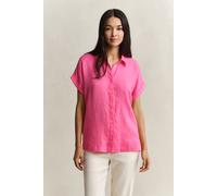 GANT Damen Leinenbluse mit Flügelärmeln (36) BRIGHT FUSCHIA