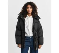 GANT Damen Mittellange Daunenjacke (M) Schwarz