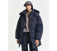 GANT Damen Mittellange Daunenjacke (S) EVENING Blau