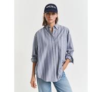 Gant Damen Hemdbluse CLASSIC OXFORD Oversized Fit, marine, Gr. 42