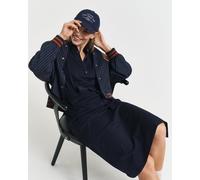 GANT Damen Piqué Polokleid (M) EVENING Blau