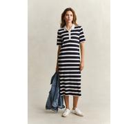 Gant Damen Polokleid mit Streifen, marine, Gr. L