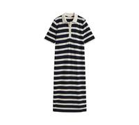 Gant Damen Polokleid mit Streifen, marine, Gr. S