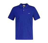 GANT Shield Regular Fit Poloshirt Kurzarm blau