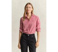 GANT Damen Popeline-Bluse im Regular Fit mit Streifen (36) RUBY Rot